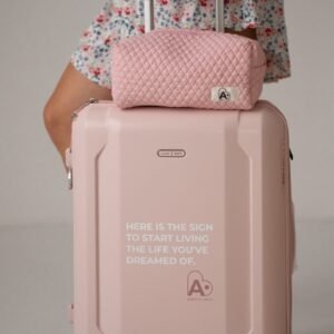 A.MedClinic DMK Travel Kit Set – The perfect travel companion, packed with travel-sized beauty products and a built-in power bank